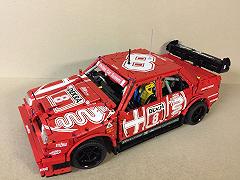 L’Alfa Romeo 155 di Nicola Larini in versione LEGO Technic