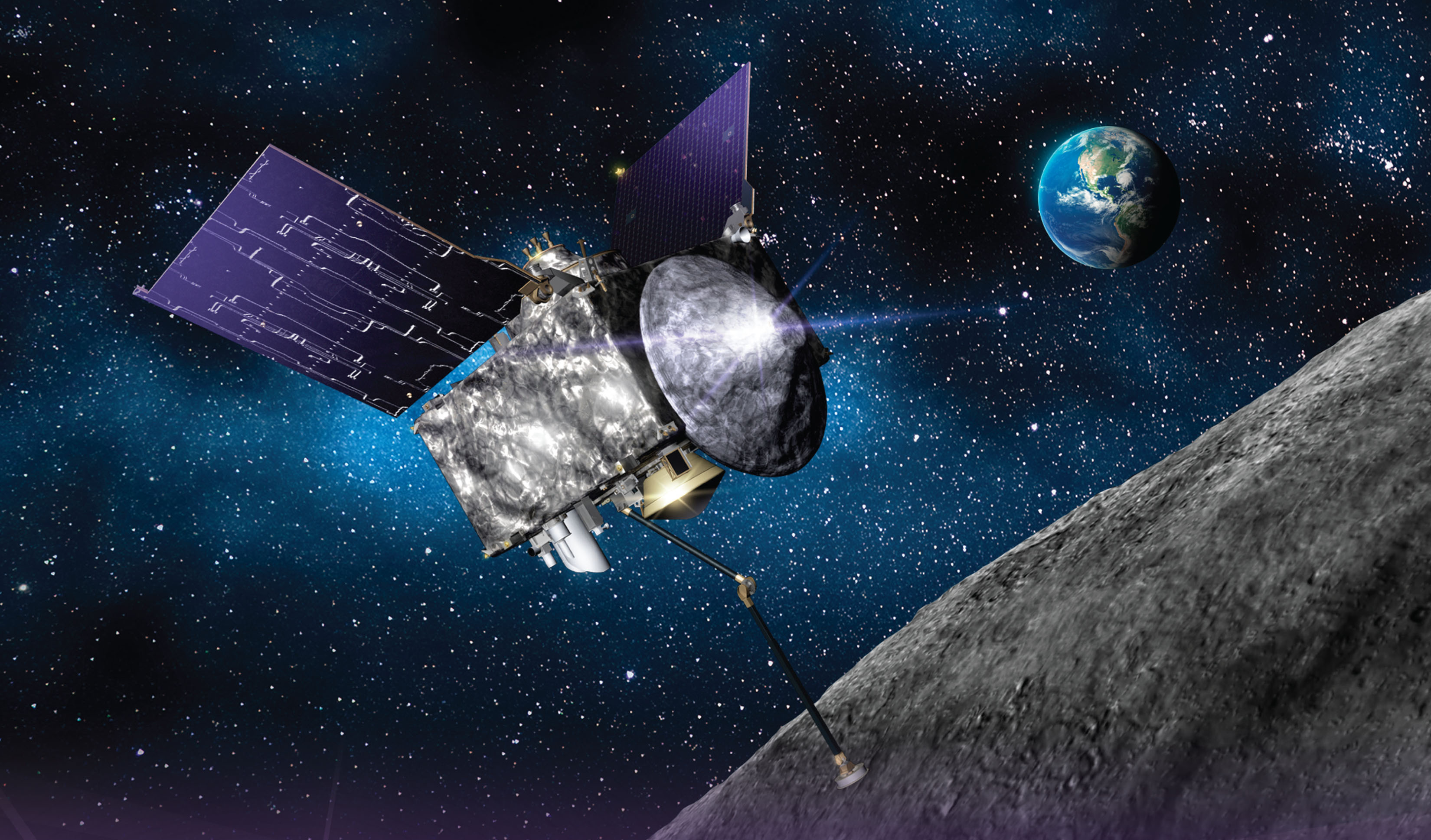 OSIRIS-REx ha trovato tracce di acqua sull'asteroide Bennu