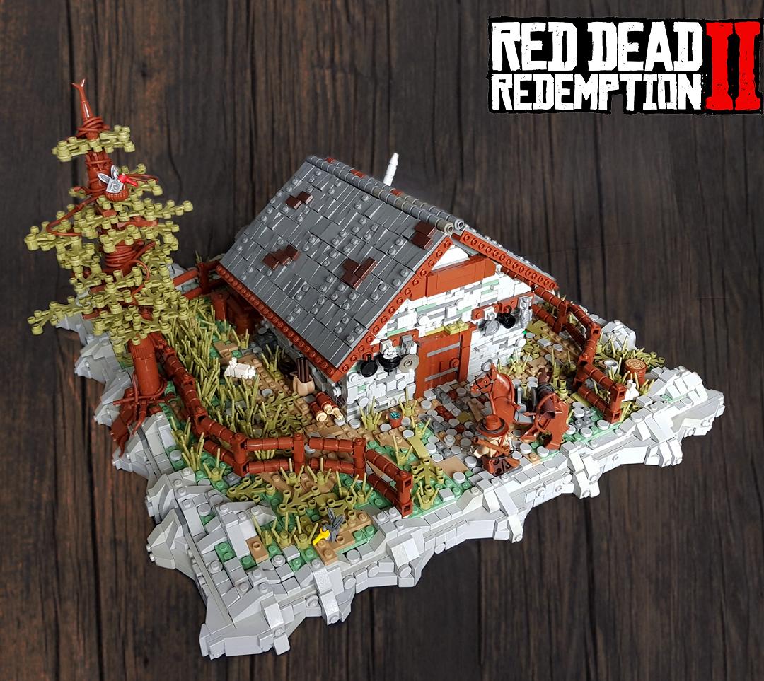 I diorami LEGO di Red Dead Redemption II di Kevin e Tuxedo