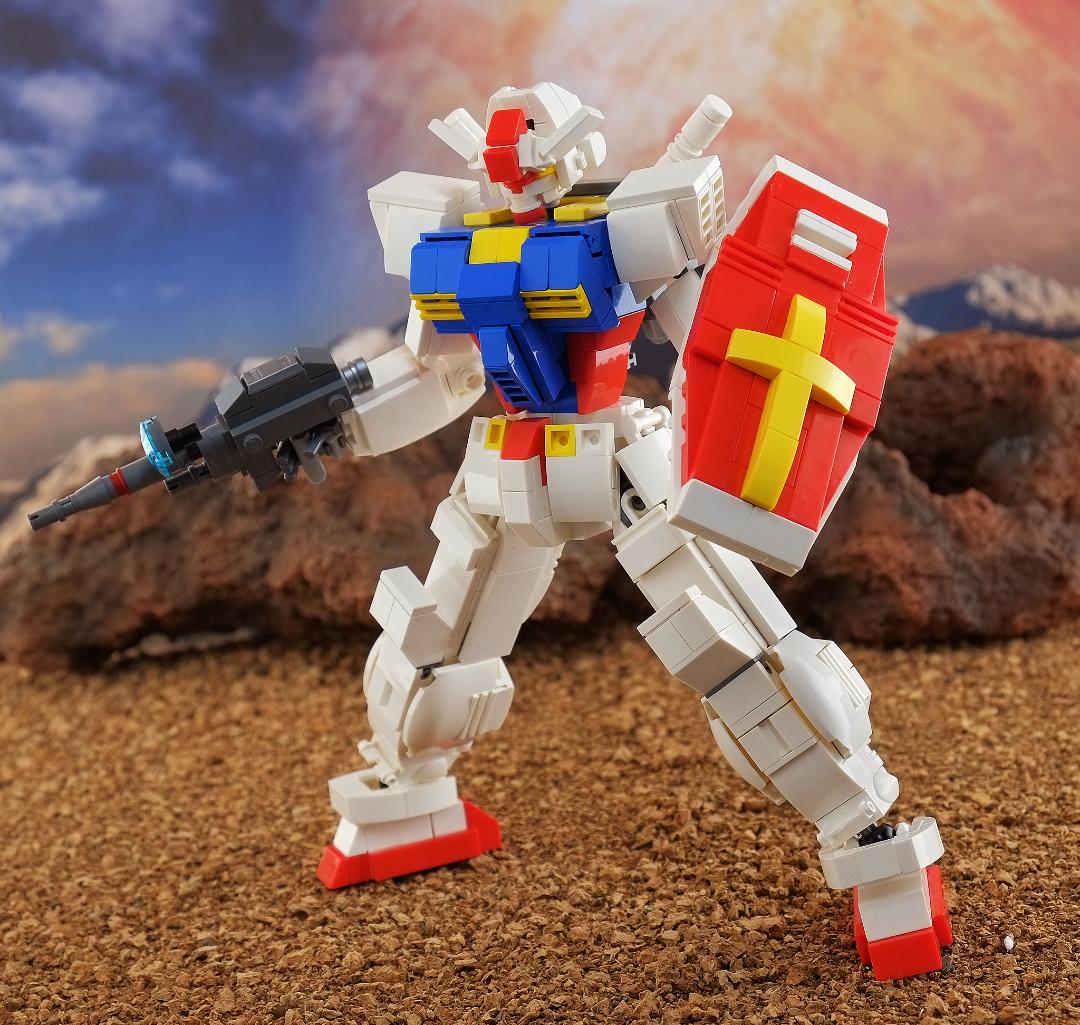 Il Gundam RX-78 LEGO di Marco