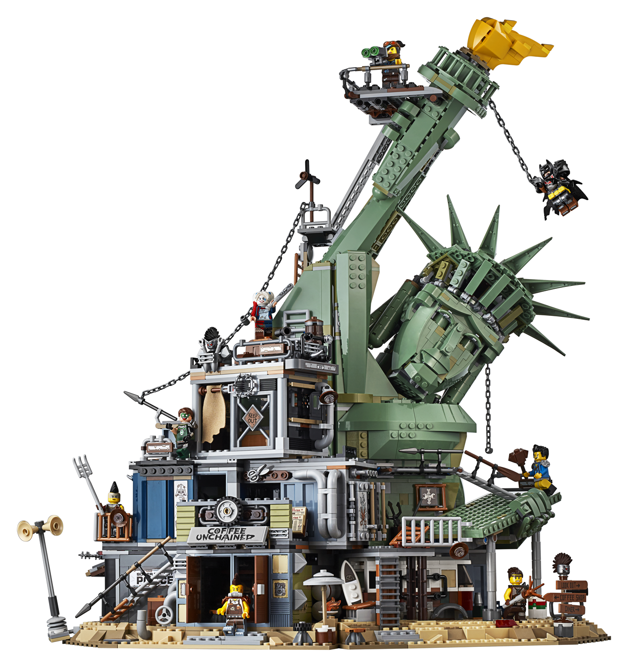 La Statua della Libertà nel nuovo set LEGO tratto dal film The LEGO Movie 2