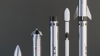 La Starship di SpaceX confrontata con il Falcon 9 e il Falcon Big