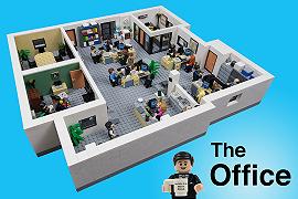 Il modulare della serie TV The Office su LEGO Ideas