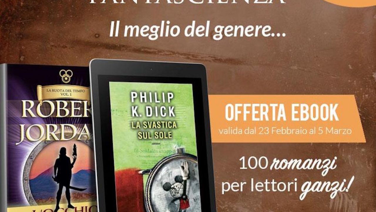 100 romanzi Fantasy e Fantascienza Fanucci Editore a solo €1,99