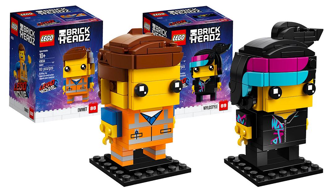 Emmet e Lucy Wyldstyle LEGO BrickHeadz già disponibili da Walmart in esclusiva (AGGIORNATO)