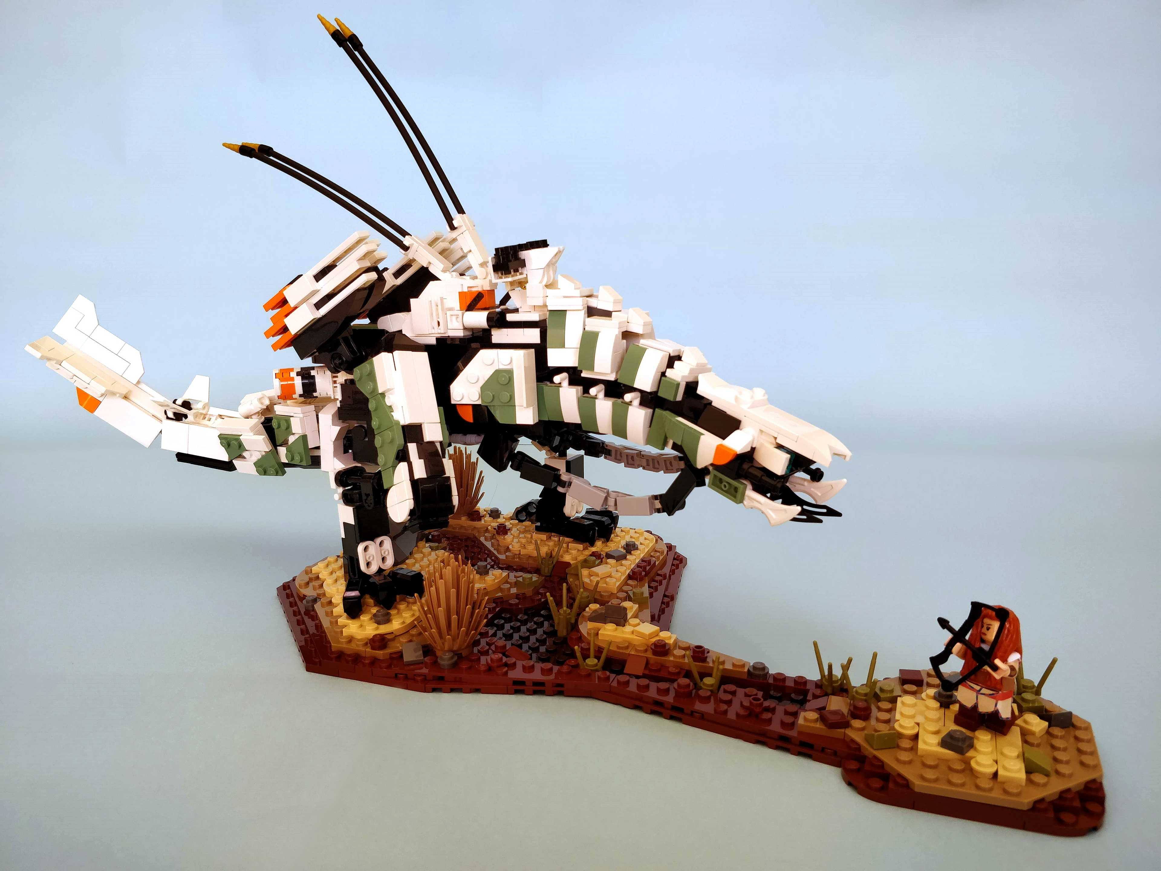 Il diorama LEGO di Horizon Zero Dawn