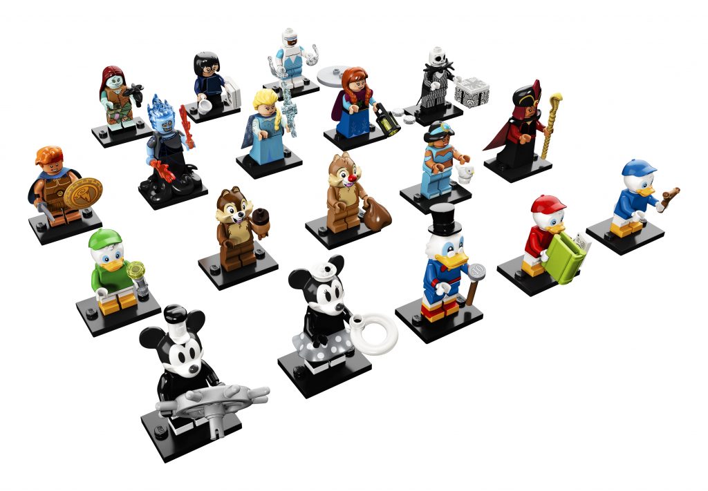 Annunciata la seconda serie di Minifigure LEGO Collectible a tema Disney