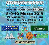 Cartoomics e la nuova area LEGO Brickoomics