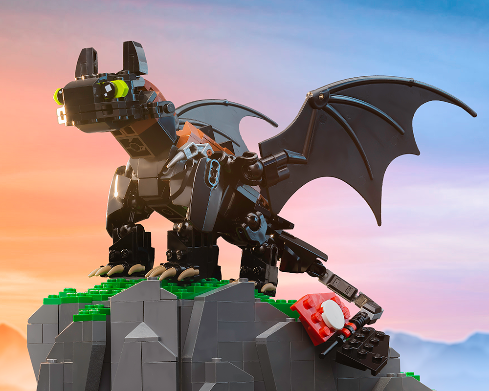 Sdentato e i personaggi dei videogiochi in versione LEGO