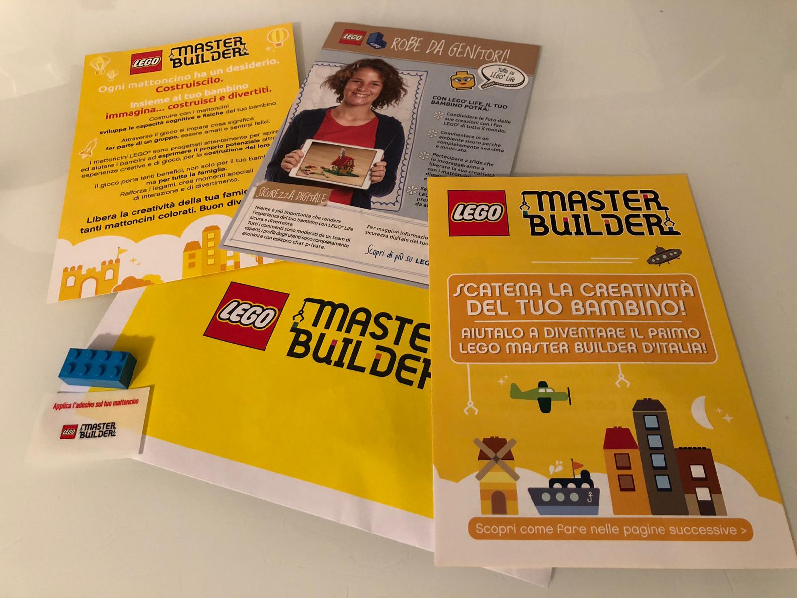Partecipa al concorso LEGO Master Builder