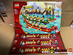 Prime immagini del set LEGO 80103 Dragon Boat Race dedicato al mercato asiatico