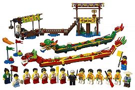 Ufficiale il terzo set LEGO dedicato al mercato asiatico 80103 Dragon Boat Race