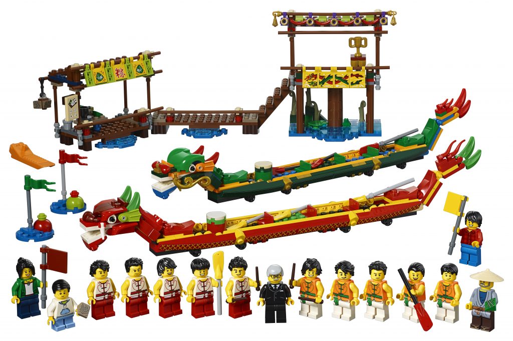 Ufficiale il terzo set LEGO dedicato al mercato asiatico 80103 Dragon Boat Race