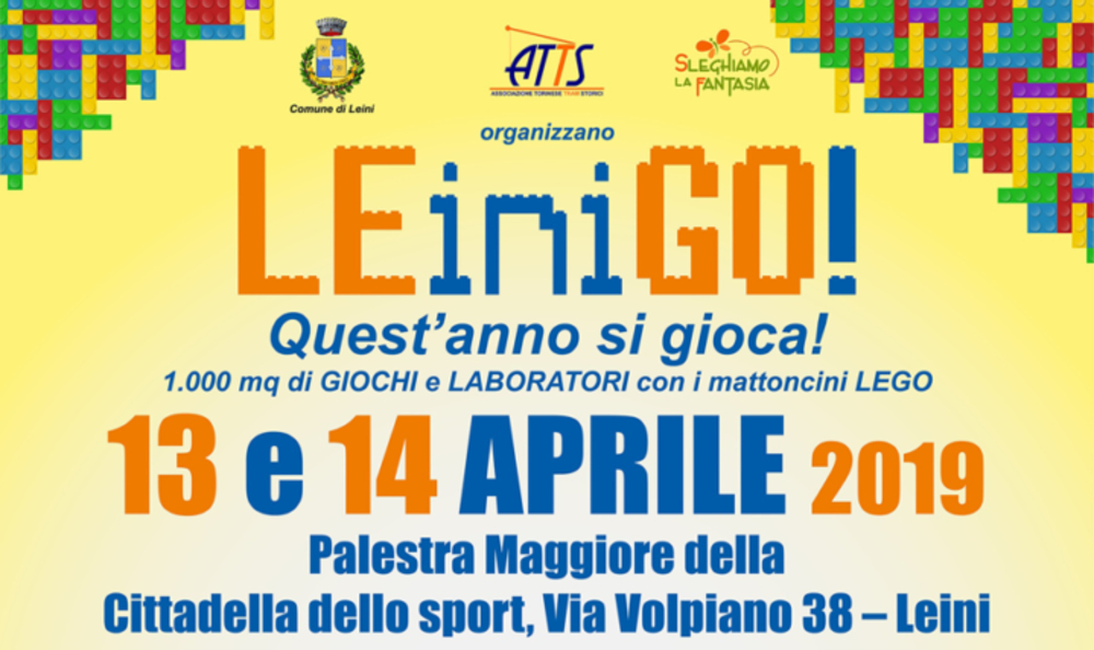 L’evento LEiniGO questo weekend a Torino