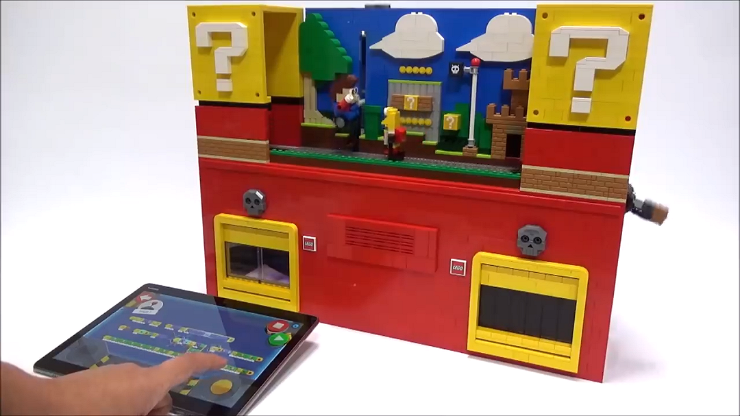 Il videogioco di Super Mario Bros creato con LEGO BOOST