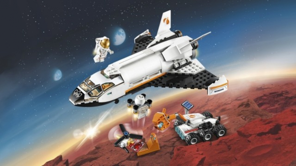 lego city space shuttle 2019