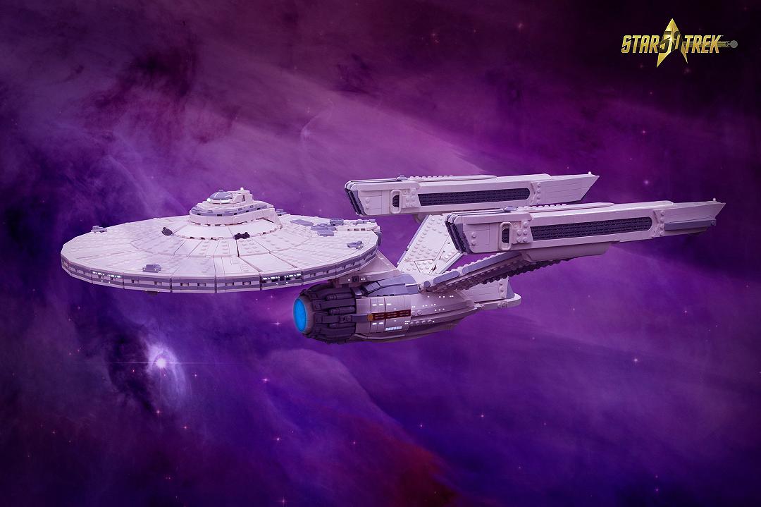 Costruite la versione LEGO della USS Enterprise di Star Trek