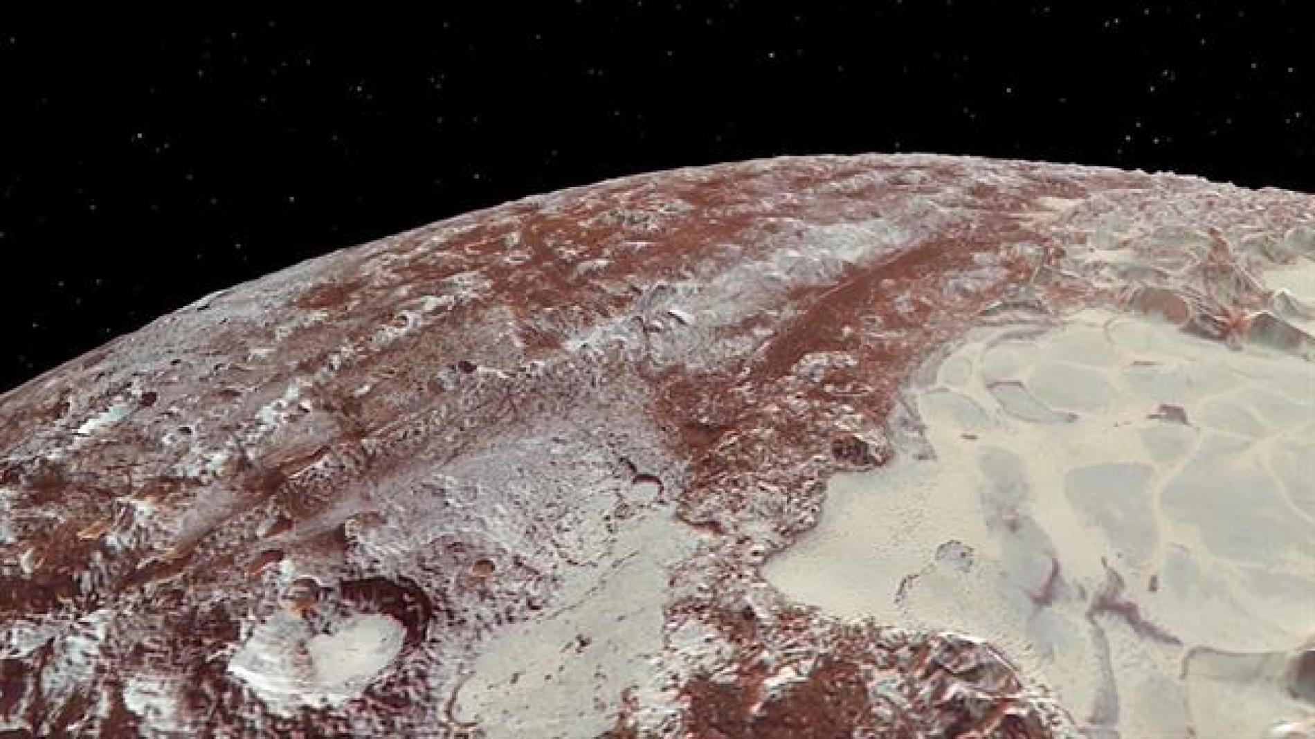 I vulcani di Plutone potrebbero aver espulso acqua ricca di materiale organico