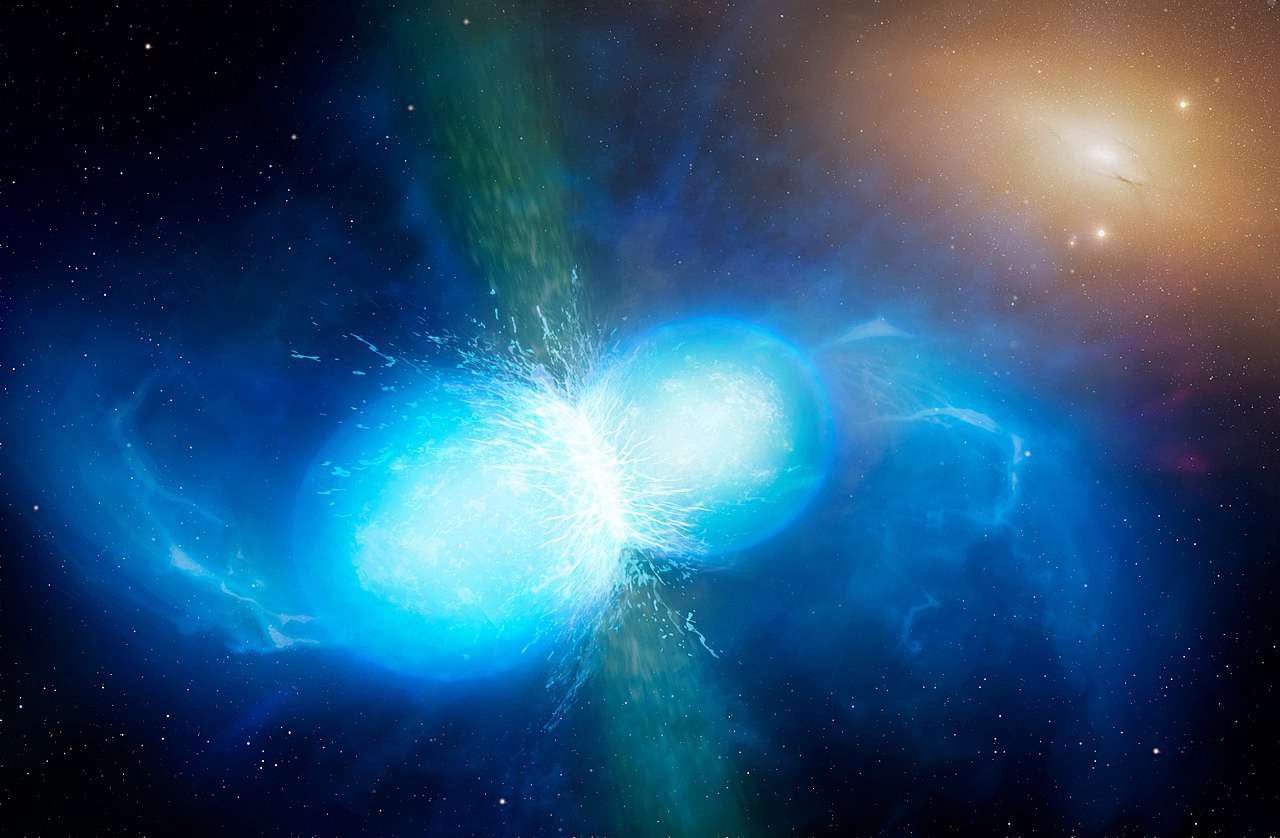 Scienziati immaginano la formazione di una kilonova vicino al nostro sistema solare