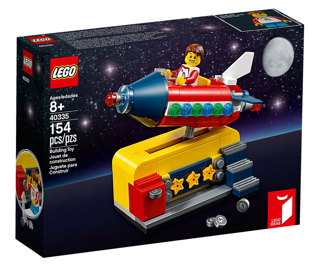 Il set LEGO Ideas 40335 Space Rocket Ride in regalo con un acquisto