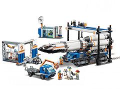 Immagini ufficiali del set LEGO City 60229 Rocket Assembly & Transport