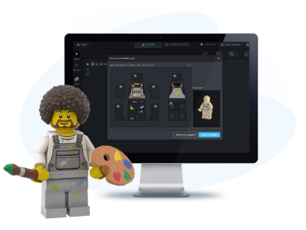 In arrivo da Bricklink il PartDesigner per Stud.io