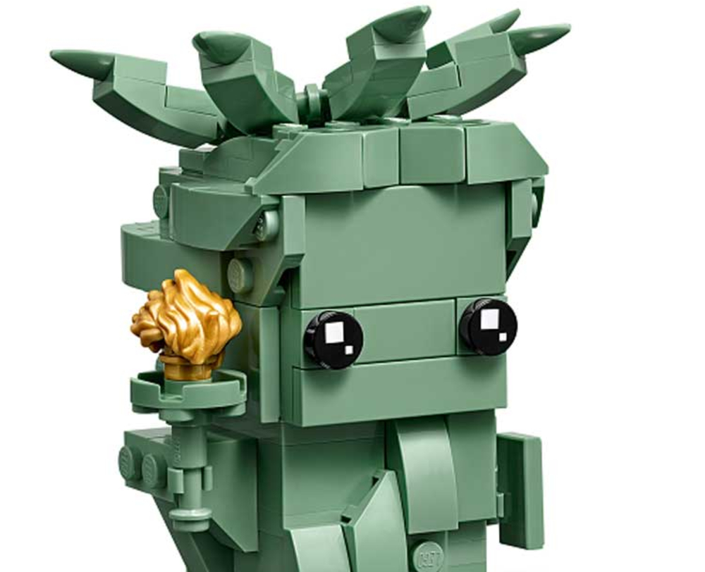 Un primo sguardo al set LEGO BrickHeadz 40367 Lady Liberty [AGGIORNATO]