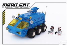 Il veicolo lunare LEGO di Norton74 agile come un gatto