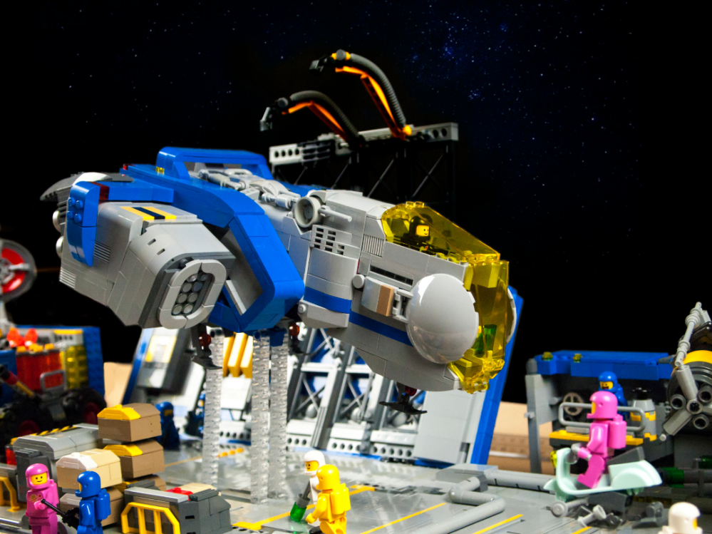 La Stazione Spaziale LEGO Classic Space Di Yu | Lega Nerd