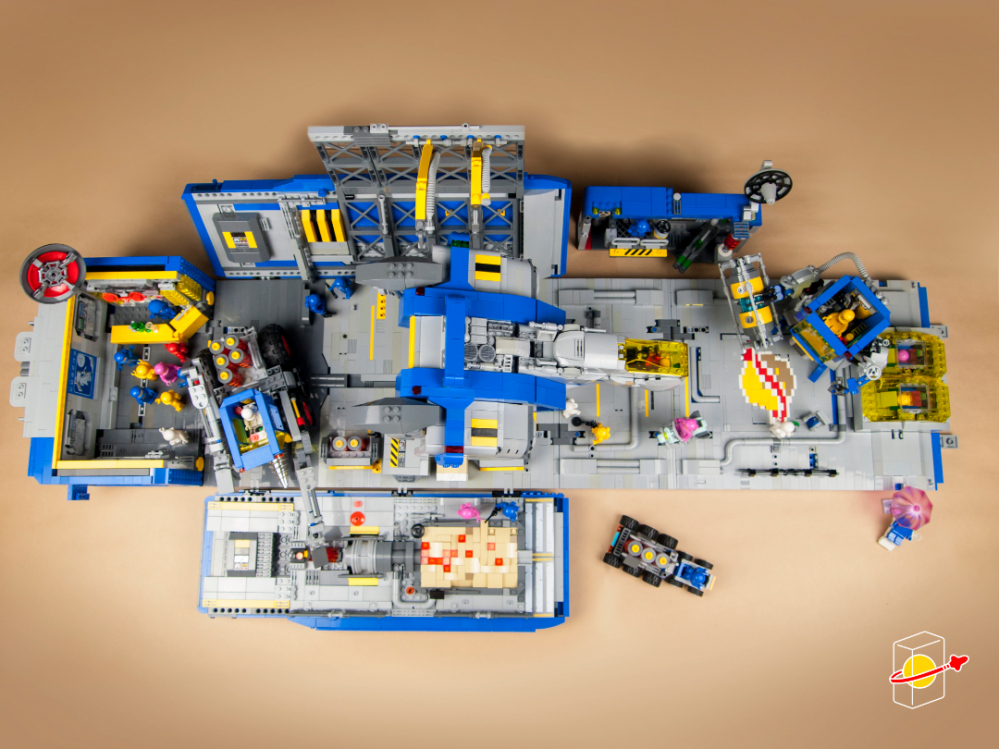 La Stazione Spaziale LEGO Classic Space Di Yu | Lega Nerd