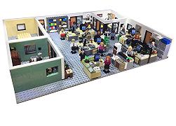 La serie tv The Office è ancora protagonista su LEGO Ideas con un altro modulare