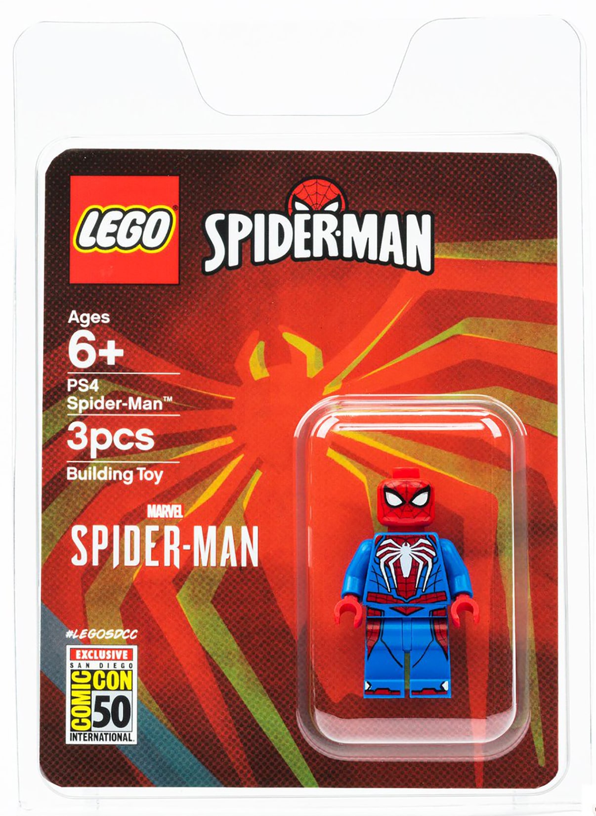 La minifigure LEGO di SpiderMan in esclusiva per il San Diego Comic