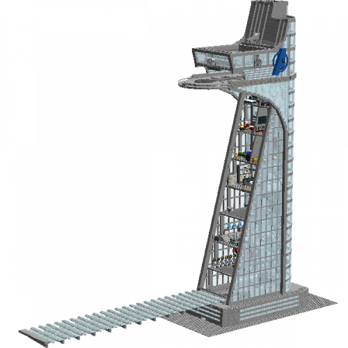 Disponibili Le Istruzioni Dellimponente Avengers Tower Lego Di Oky
