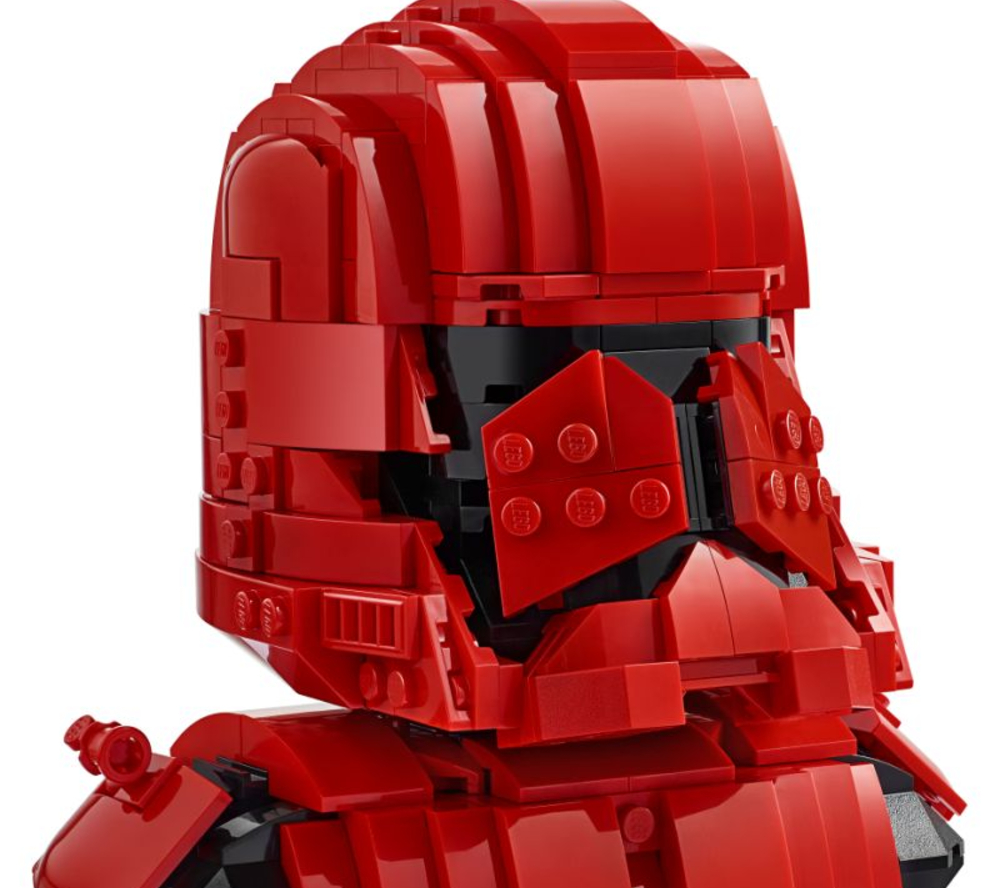 Il busto LEGO del Sith Trooper in esclusiva al San Diego Comic-Con per il tema Star Wars