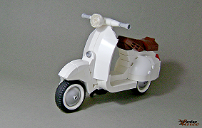 Disponibili le istruzioni della Vespa LEGO di ZetoVince