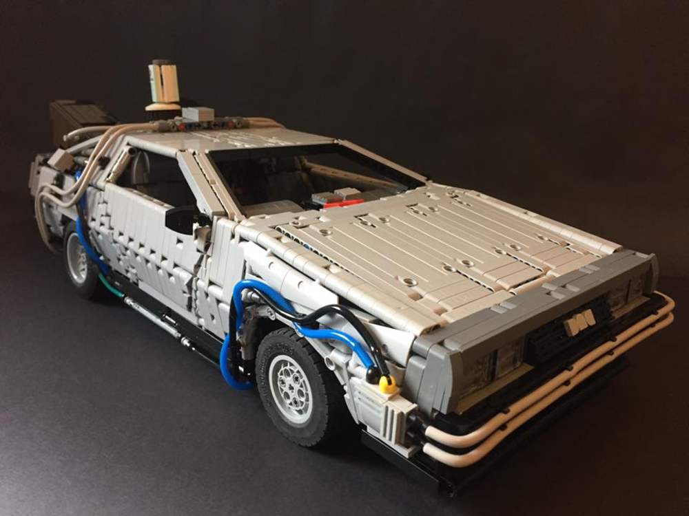 La DeLorean LEGO Technic di Darren