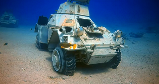 Il museo militare sommerso nel Mar Rosso