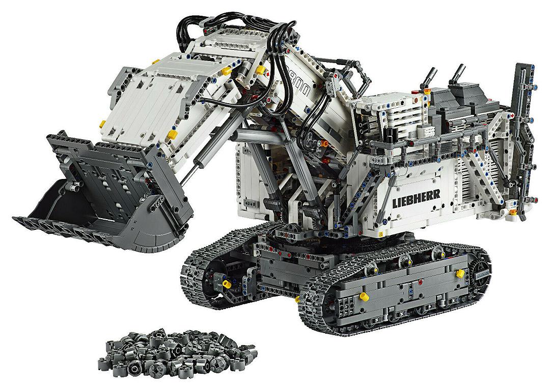 Prime immagini ufficiali del set LEGO Technic 42100 Liebherr R9800