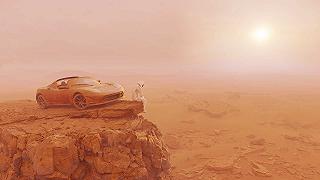 Life On Mars: l’uomo conquista Marte e porta immondizia e una Tesla Roadster