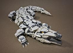 L’alligatore robot LEGO di Mitsuru Nikaido