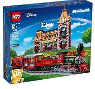 Prima immagine della scatola del treno LEGO Disney 71044