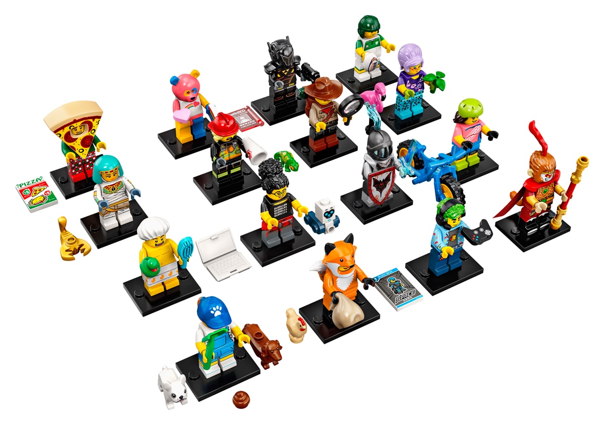 Immagini ufficiali della nuova serie LEGO Minifigure Collectible 19