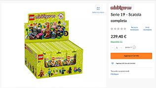 Disponibile la scatola intera delle minifigure Serie 19 su LEGO Shop