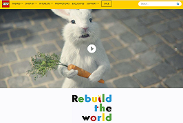 Svelata la nuova campagna LEGO Rebuild The World