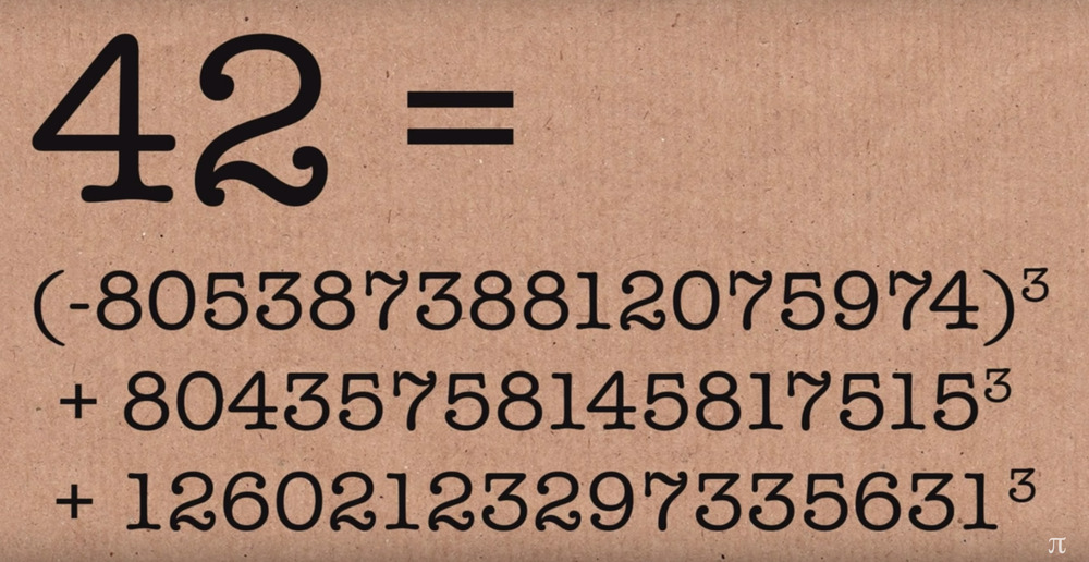 Svelato il segreto del numero 42