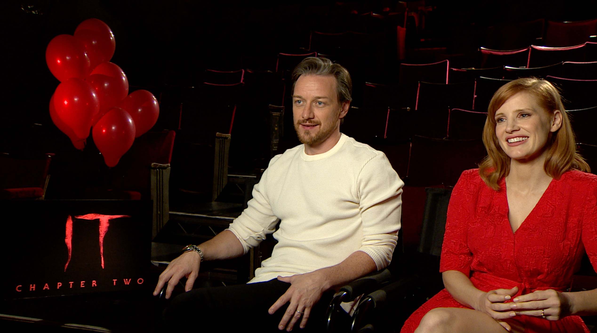 IT2: l'intervista a Jessica Chastain e James McAvoy