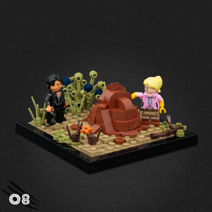 Le scenette LEGO tratte da Jurassic Park - Parte 2