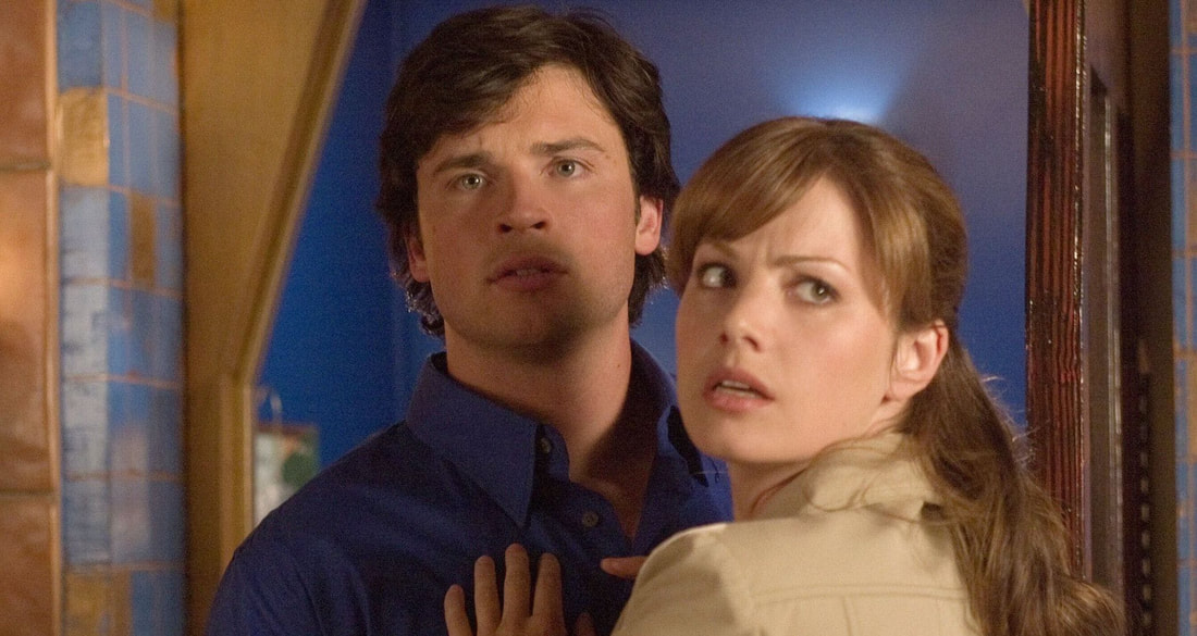 Arrowverse: Tom Welling ed Erica Durance sono Clark e Lois sul set