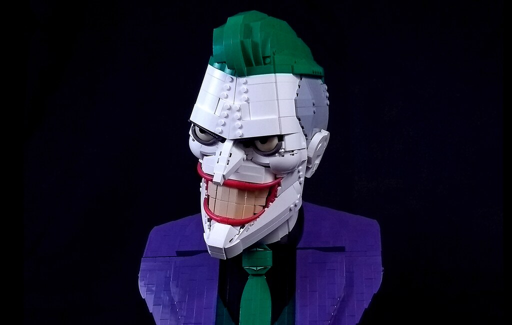 Il busto di Joker di ZetoVince è un capolavoro LEGO