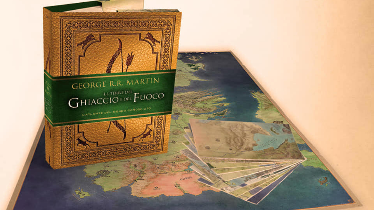 Le Terre del Ghiaccio e del Fuoco: l’atlante di Game of Thrones in arrivo in italiano